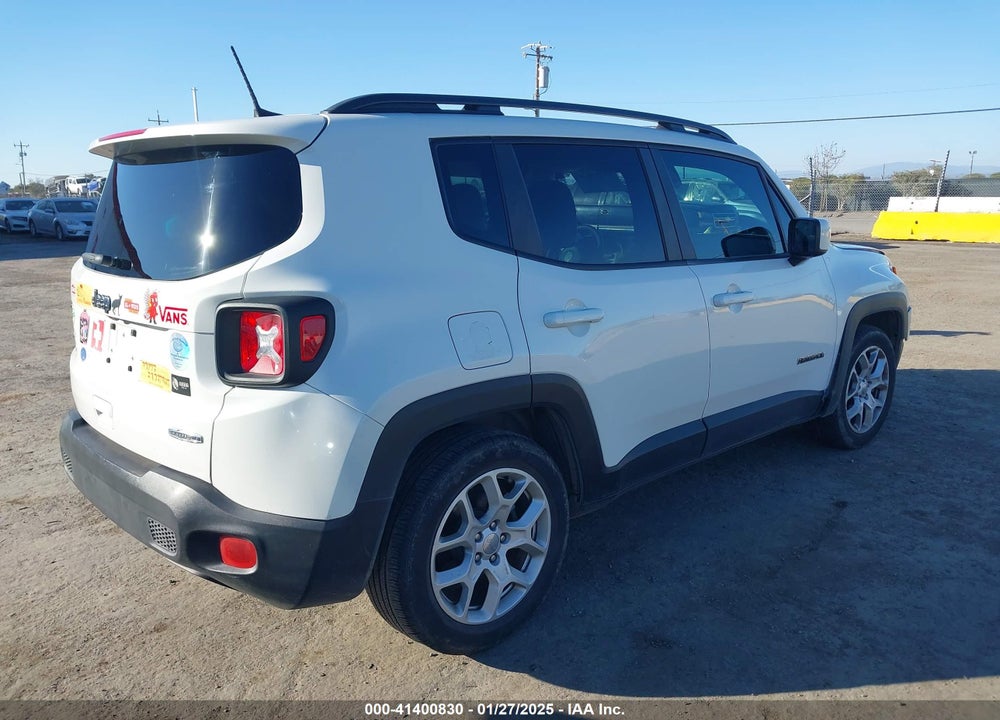 2018 JEEP RENEGADE LATITUDE FWD VIN: ZACCJABB8JPH90013