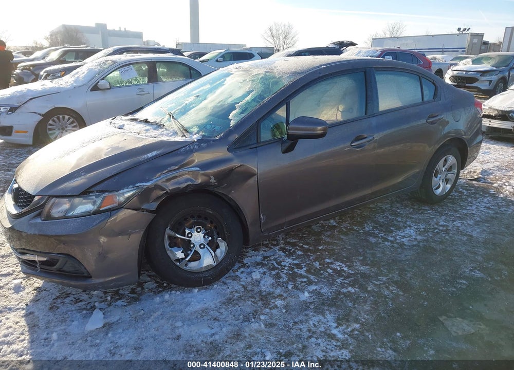 2014 HONDA CIVIC VIN: 2HGFB2F50EH546160