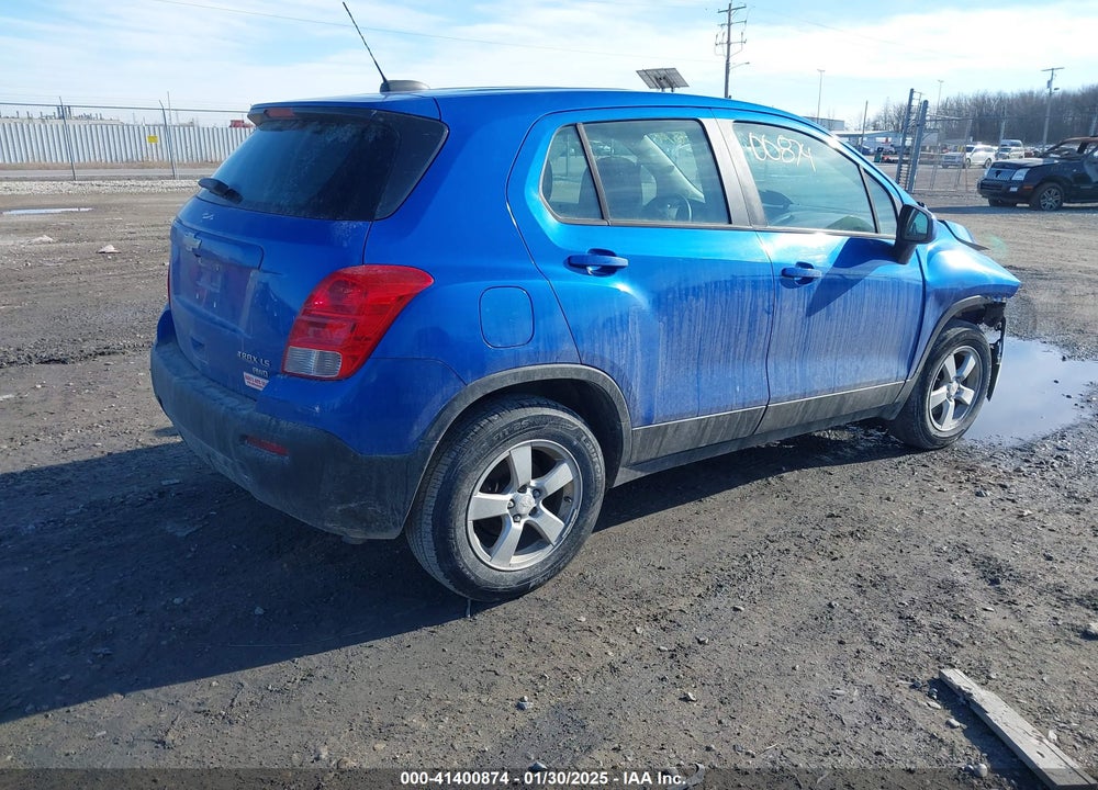 2015 CHEVROLET TRAX 1LS VIN: KL7CJPSB3FB203945
