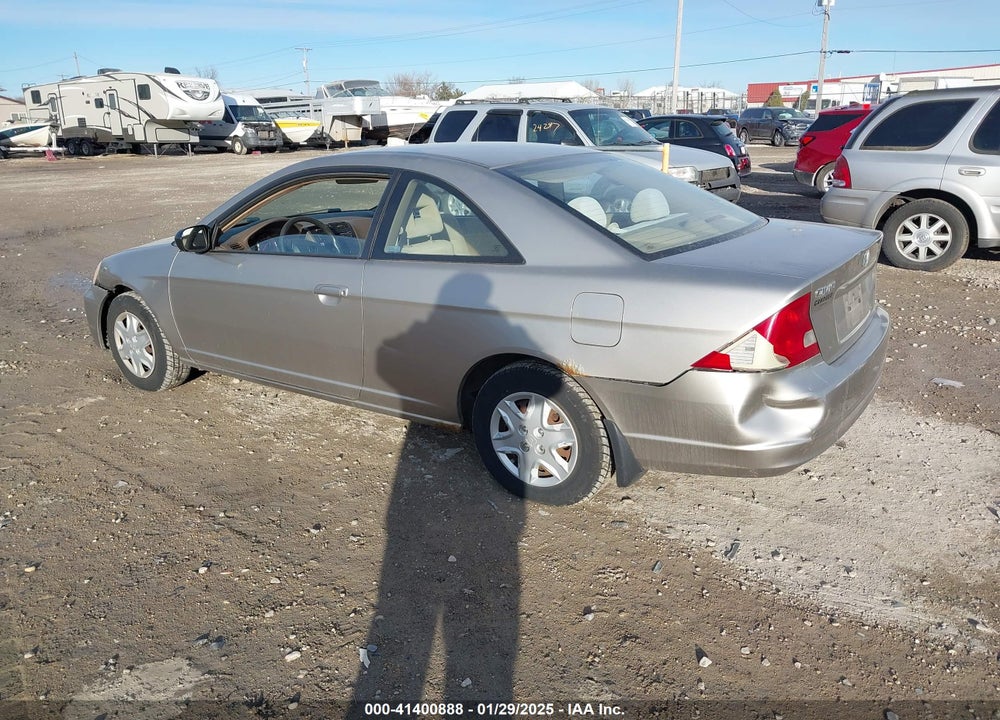 2003 HONDA CIVIC LX VIN: 1HGEM22563L044894