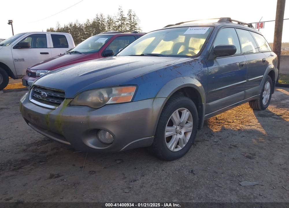 2005 SUBARU OUTBACK 2.5I VIN: 4S4BP61C757322225