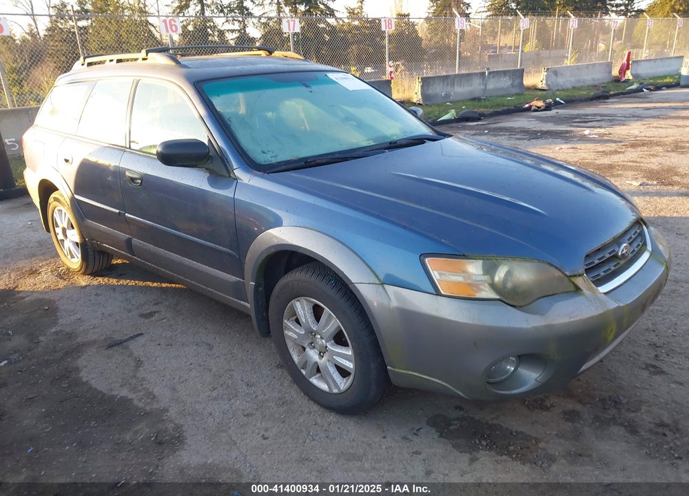 2005 SUBARU OUTBACK 2.5I VIN: 4S4BP61C757322225