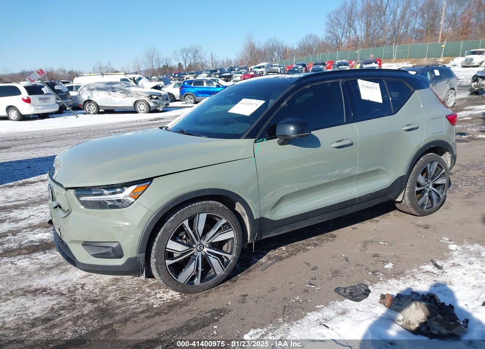 2021 VOLVO XC40 RECHARGE PURE ELECTRIC P8 VIN: YV4ED3UR4M2525090