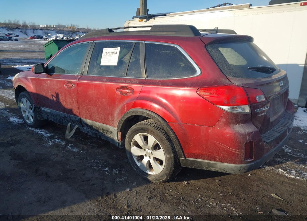 2011 SUBARU OUTBACK 2.5I PREMIUM VIN: 4S4BRBFC1B3442214