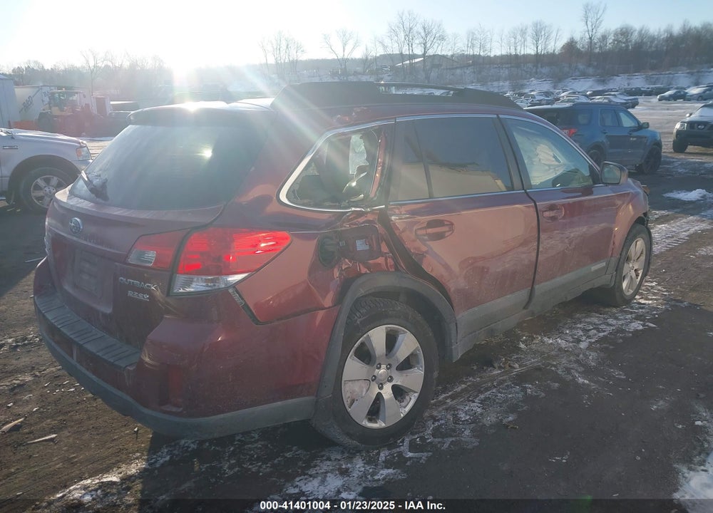 2011 SUBARU OUTBACK 2.5I PREMIUM VIN: 4S4BRBFC1B3442214