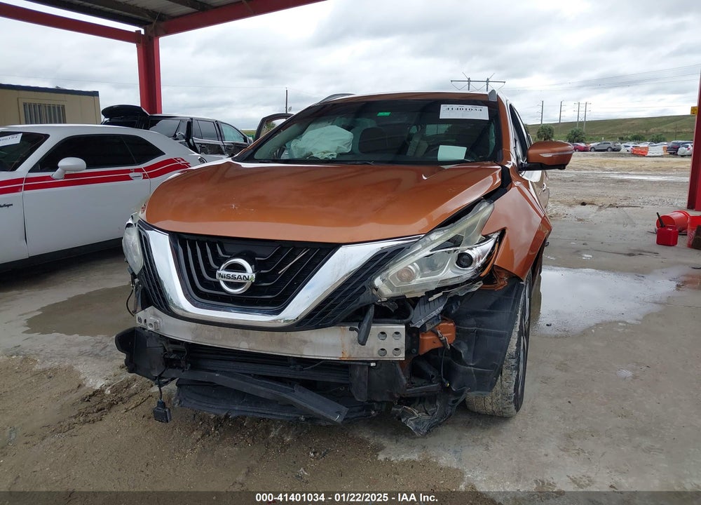 2015 NISSAN MURANO PLATINUM VIN: 5N1AZ2MG0FN251573