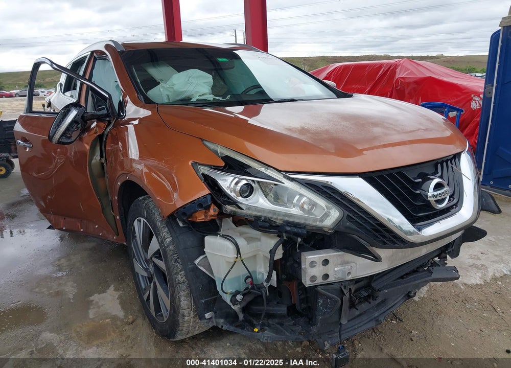2015 NISSAN MURANO PLATINUM VIN: 5N1AZ2MG0FN251573