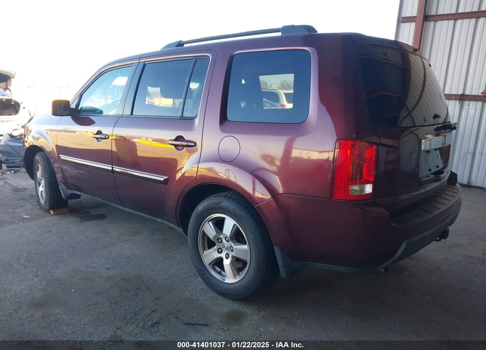 2009 HONDA PILOT EX-L VIN: 5FNYF38669B006489