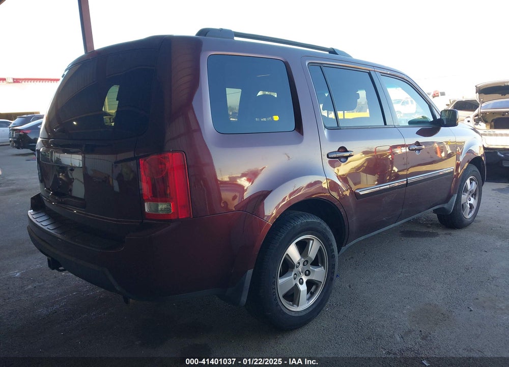 2009 HONDA PILOT EX-L VIN: 5FNYF38669B006489