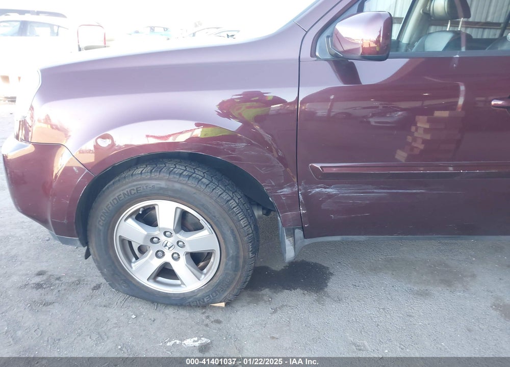 2009 HONDA PILOT EX-L VIN: 5FNYF38669B006489