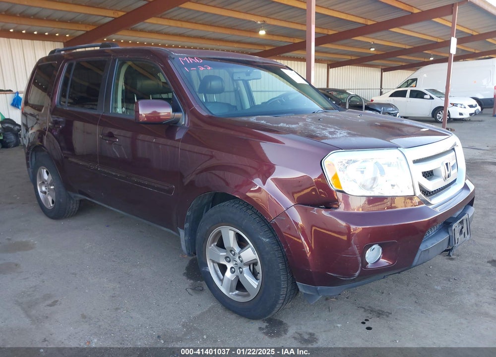 2009 HONDA PILOT EX-L VIN: 5FNYF38669B006489