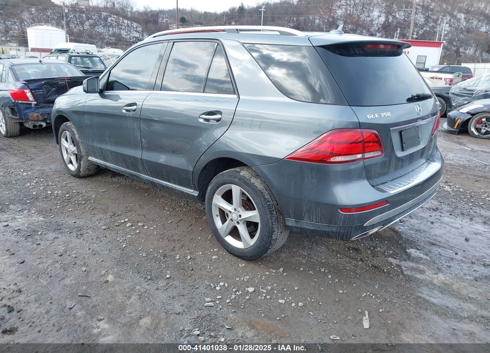 2017 MERCEDES-BENZ GLE 350 4MATIC VIN: 4JGDA5HB8HA848596