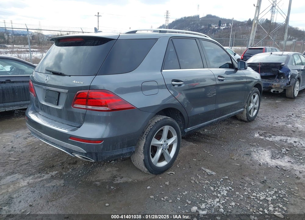 2017 MERCEDES-BENZ GLE 350 4MATIC VIN: 4JGDA5HB8HA848596