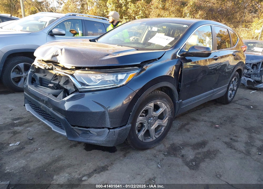 2017 HONDA CR-V EX-L/EX-L NAVI VIN: 7FARW1H83HE035185