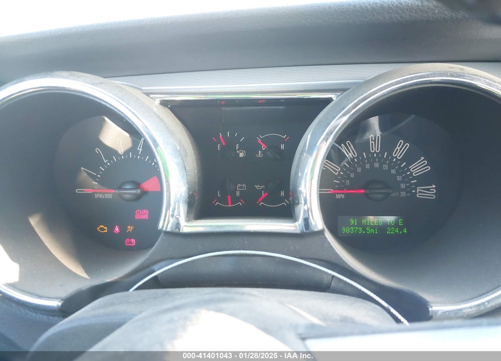 2007 FORD MUSTANG VIN: 1ZVFT80N075240462