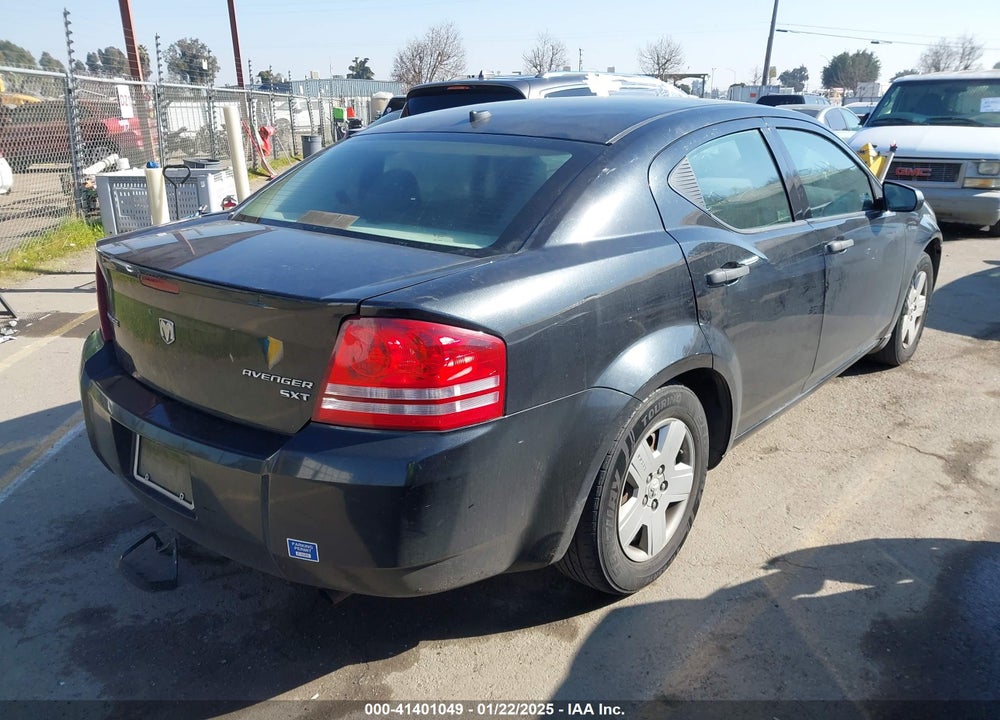 2010 DODGE AVENGER SXT VIN: 1B3CC4FB9AN189158