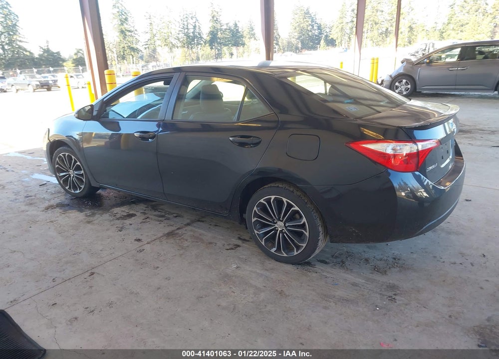 2016 TOYOTA COROLLA VIN: 2T1BURHE3GC594228