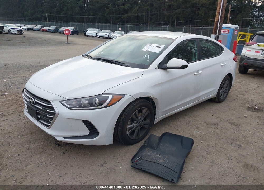 2018 HYUNDAI ELANTRA SEL VIN: 5NPD84LF0JH257603