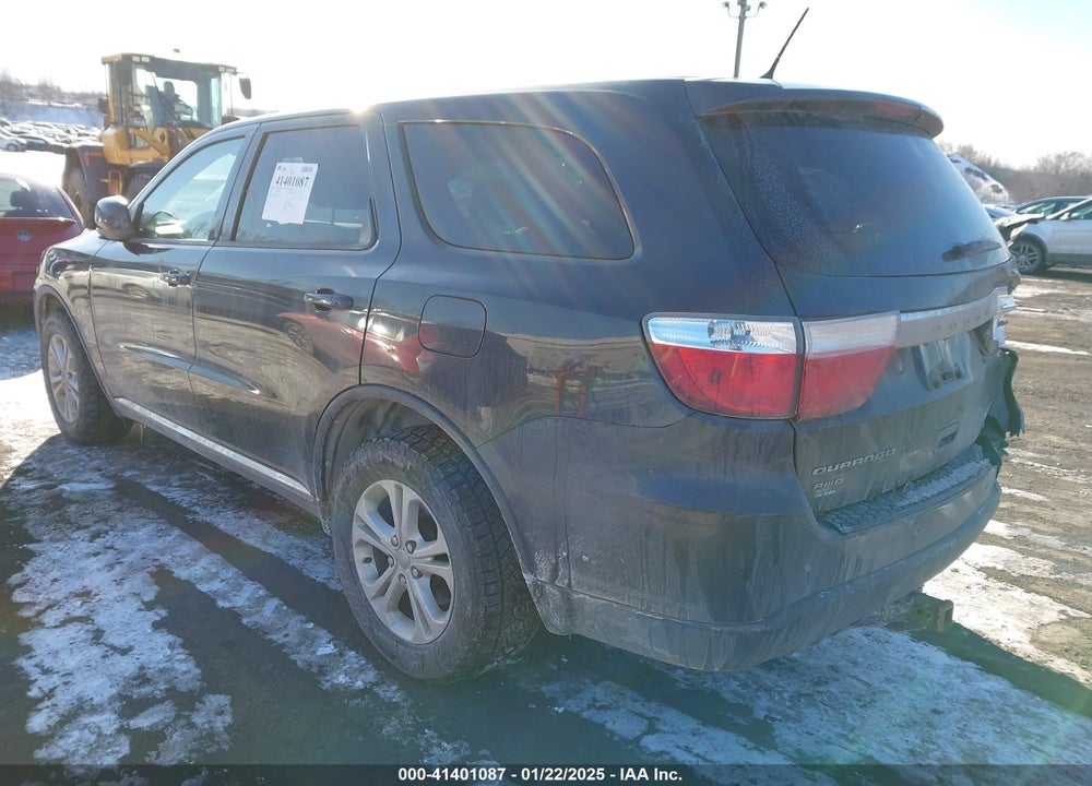 2013 DODGE DURANGO SXT VIN: 1C4RDJAG1DC673557