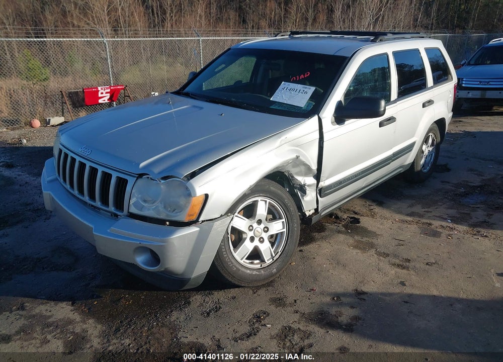 2006 JEEP GRAND CHEROKEE LAREDO VIN: 1J4GS48K66C148290