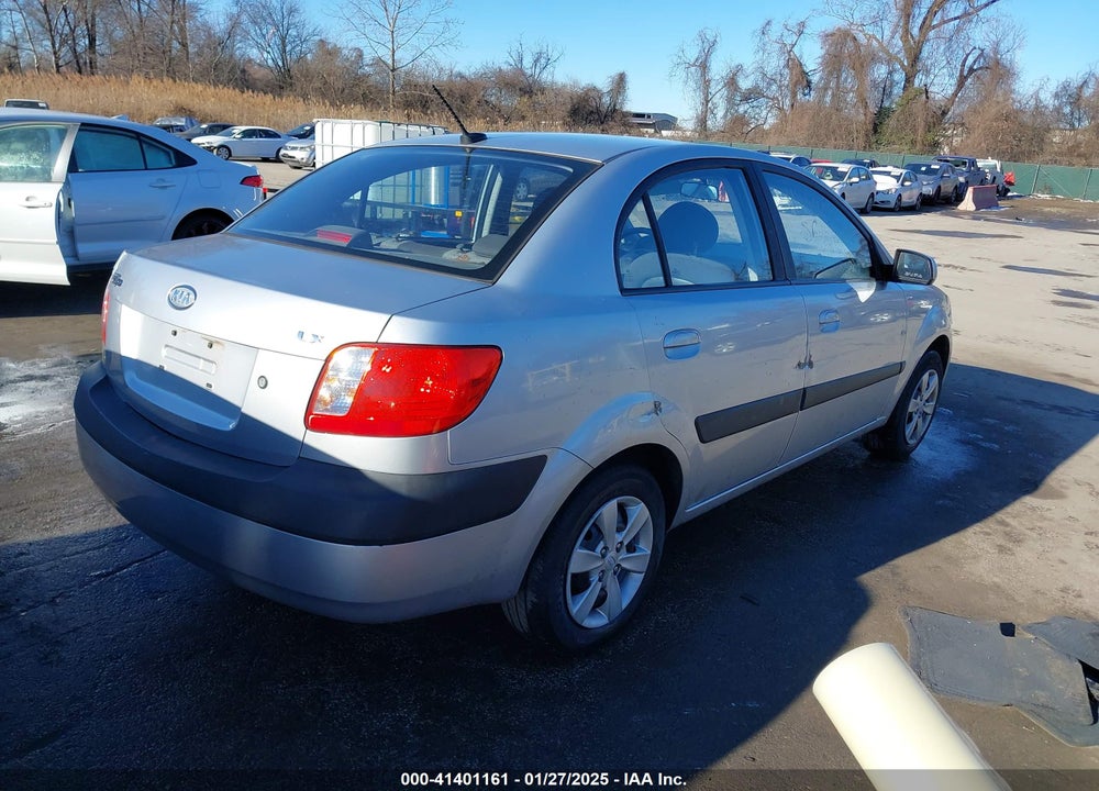 2009 KIA RIO LX AUTOMATIC VIN: KNADE223096495328