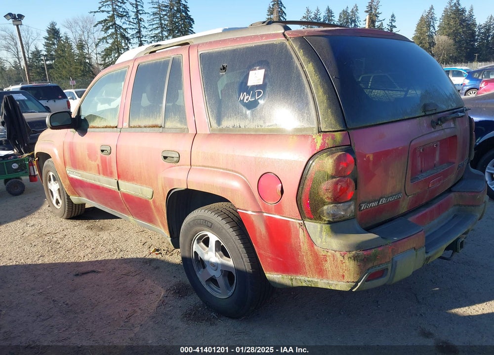 2002 CHEVROLET TRAILBLAZER LT VIN: 1GNDT13S722423460