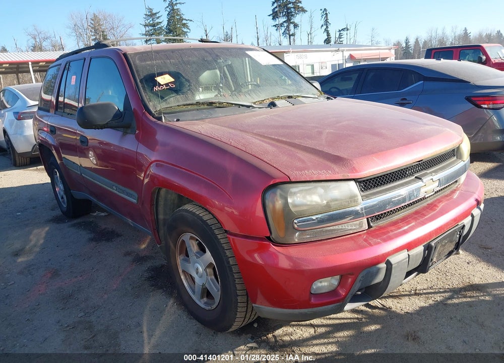 2002 CHEVROLET TRAILBLAZER LT VIN: 1GNDT13S722423460