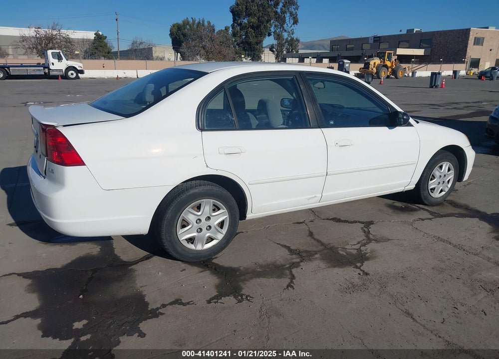 2003 HONDA CIVIC LX VIN: 2HGES16563H602802