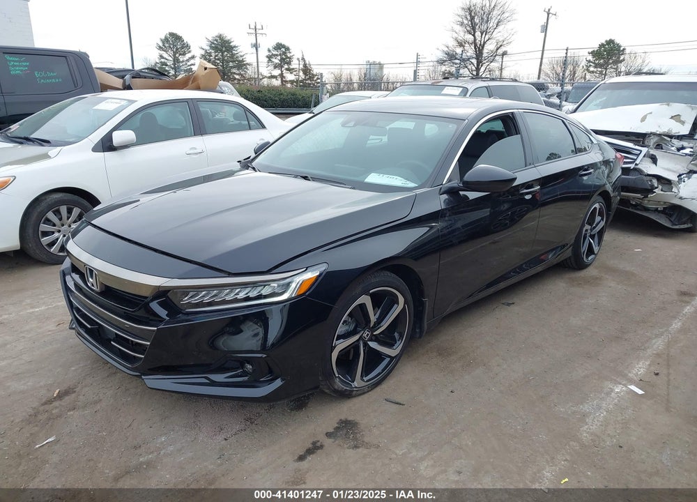 2022 HONDA ACCORD SPORT 2.0T VIN: 1HGCV2F36NA006299