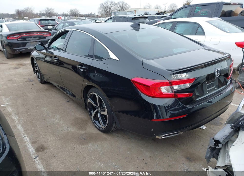 2022 HONDA ACCORD SPORT 2.0T VIN: 1HGCV2F36NA006299
