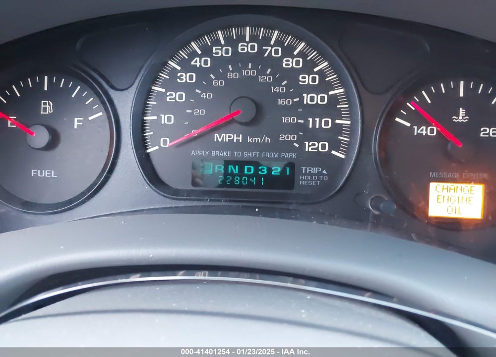 2001 CHEVROLET IMPALA VIN: 2G1WF55E319287294