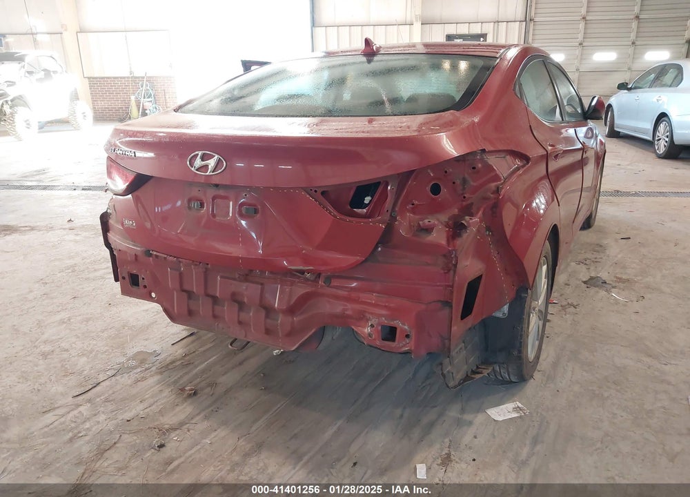 2014 HYUNDAI ELANTRA VIN: KMHDH4AE9EU173913