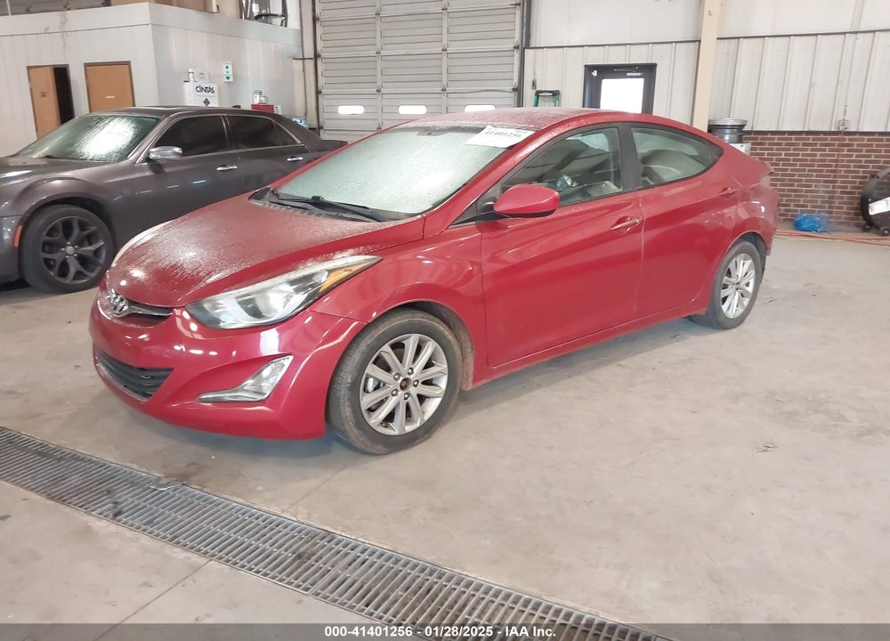2014 HYUNDAI ELANTRA VIN: KMHDH4AE9EU173913