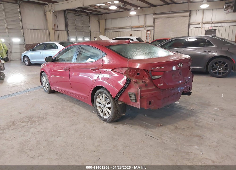 2014 HYUNDAI ELANTRA VIN: KMHDH4AE9EU173913