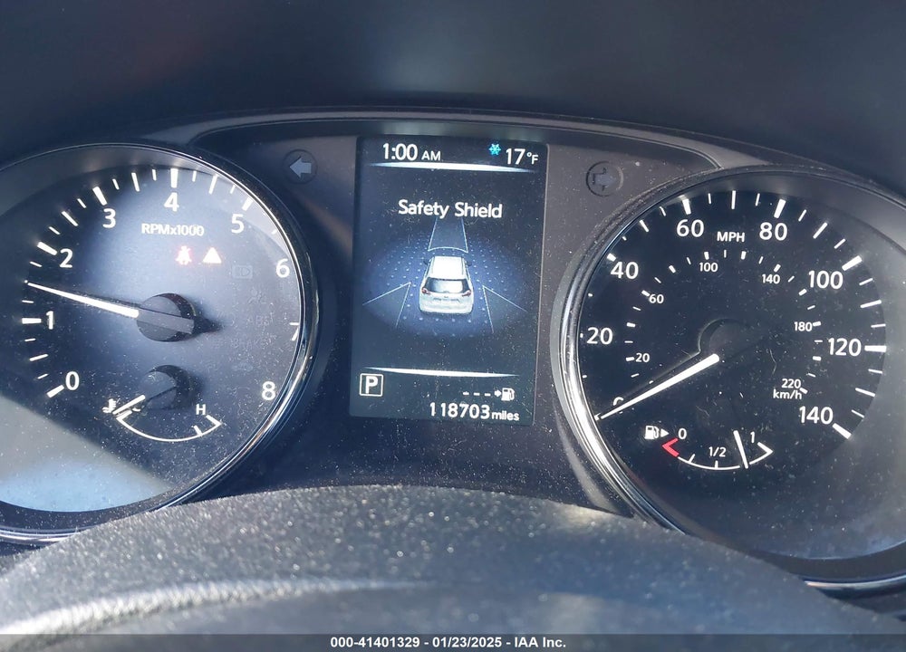 2017 NISSAN ROGUE SV VIN: JN8AT2MT2HW395744
