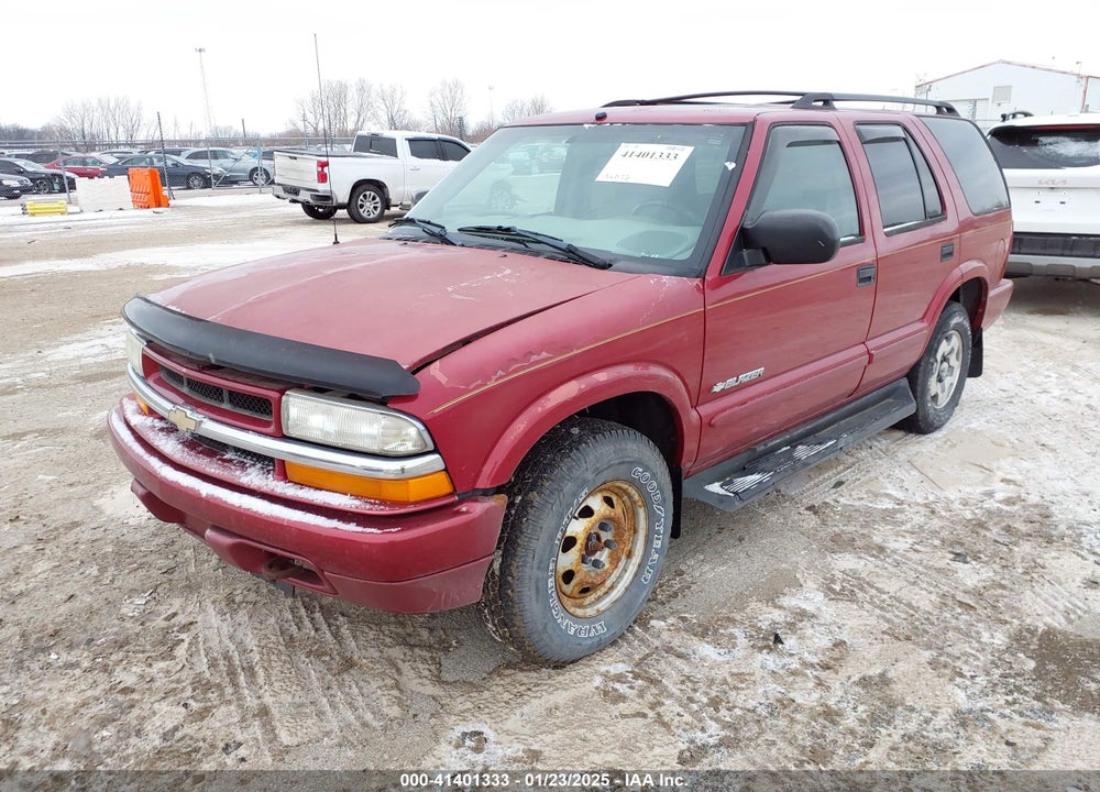 2004 CHEVROLET BLAZER LS VIN: 1GNDT13X74K144752