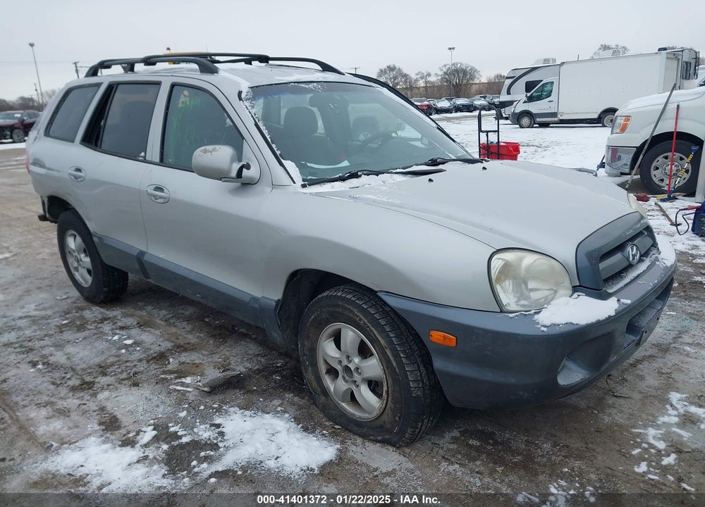 2005 HYUNDAI SANTA FE GLS VIN: KM8SC73D35U912897