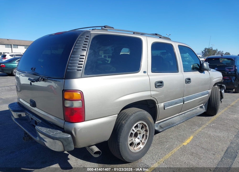 2002 CHEVROLET TAHOE LS VIN: 1GNEC13T42R235936