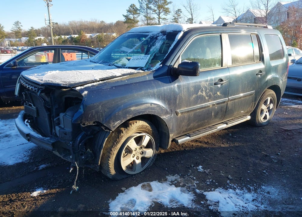 2011 HONDA PILOT EX-L VIN: 5FNYF4H64BB020144