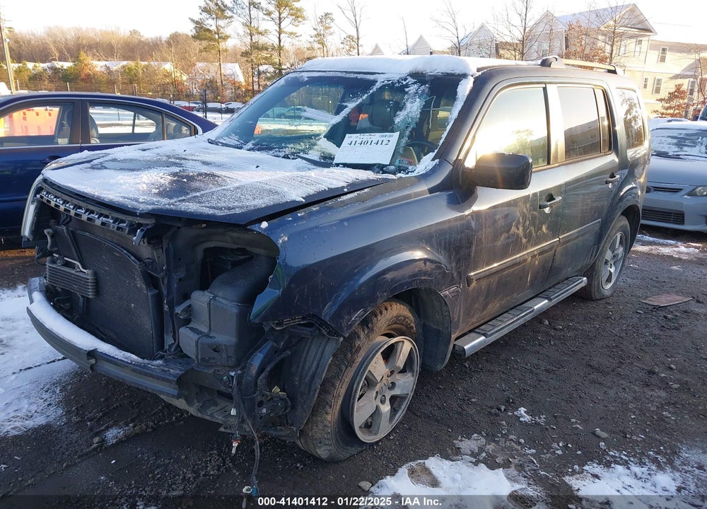 2011 HONDA PILOT EX-L VIN: 5FNYF4H64BB020144