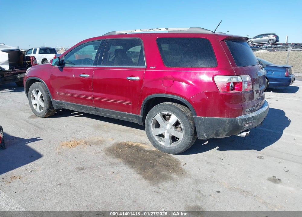 2010 GMC ACADIA SLT-1 VIN: 1GKLVMED1AJ115739