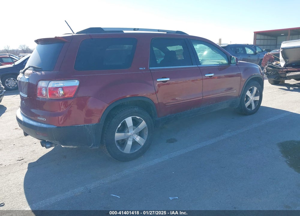 2010 GMC ACADIA SLT-1 VIN: 1GKLVMED1AJ115739