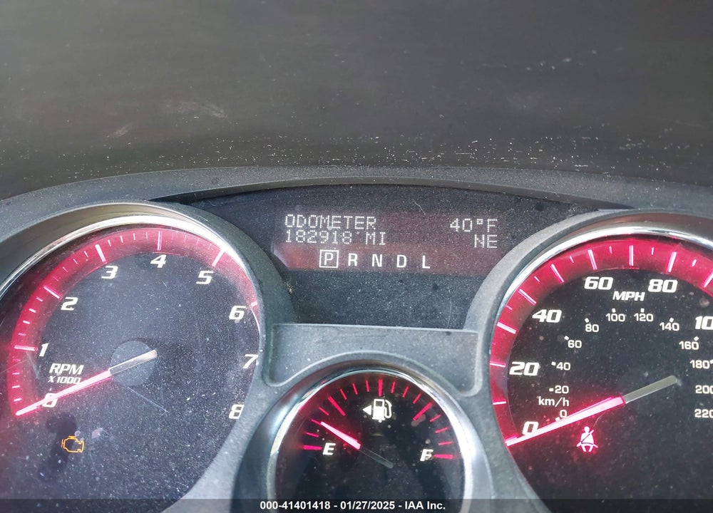 2010 GMC ACADIA SLT-1 VIN: 1GKLVMED1AJ115739