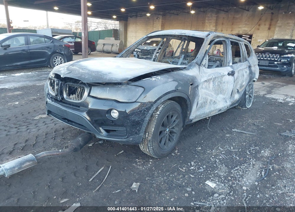 2016 BMW X3 VIN: 5UXWX9C5XG0D65489