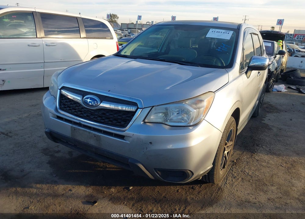 2014 SUBARU FORESTER 2.5I VIN: JF2SJAAC9EH444038