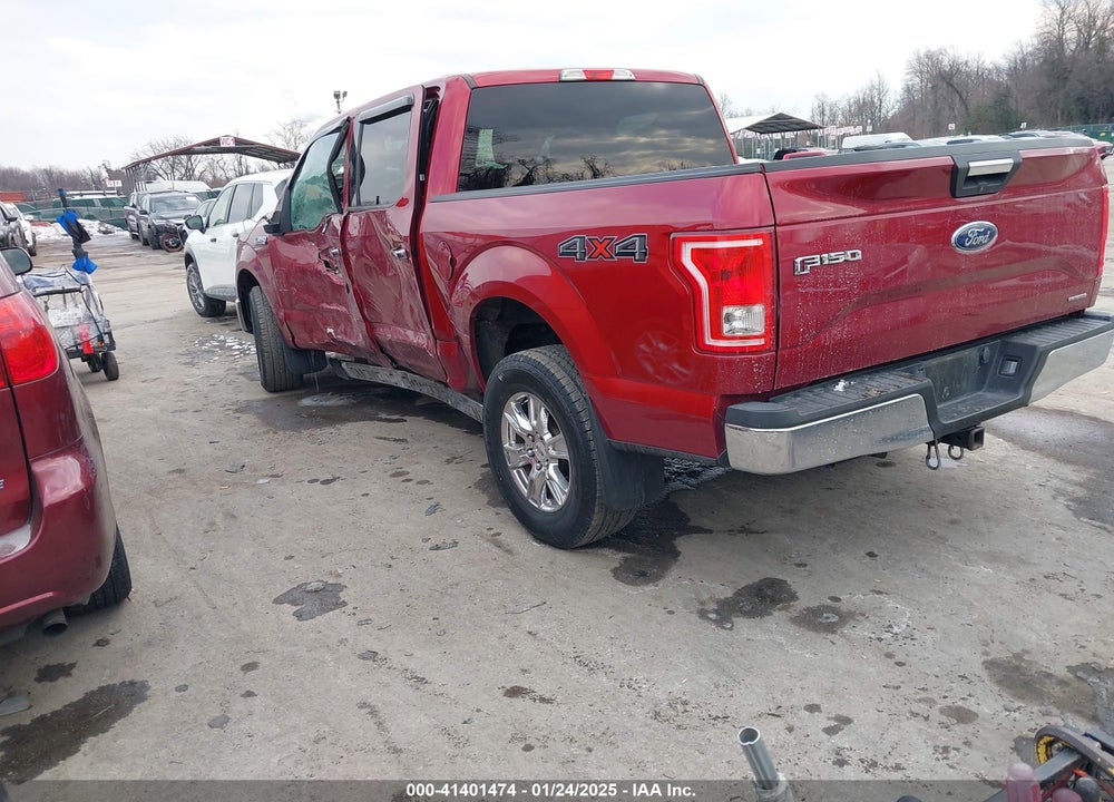 2015 FORD F-150 XLT VIN: 1FTEW1EF0FFC50707