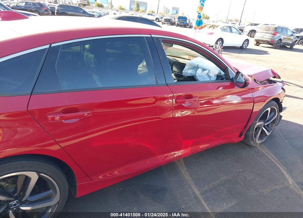 2018 HONDA ACCORD SPORT VIN: 1HGCV1F39JA135562