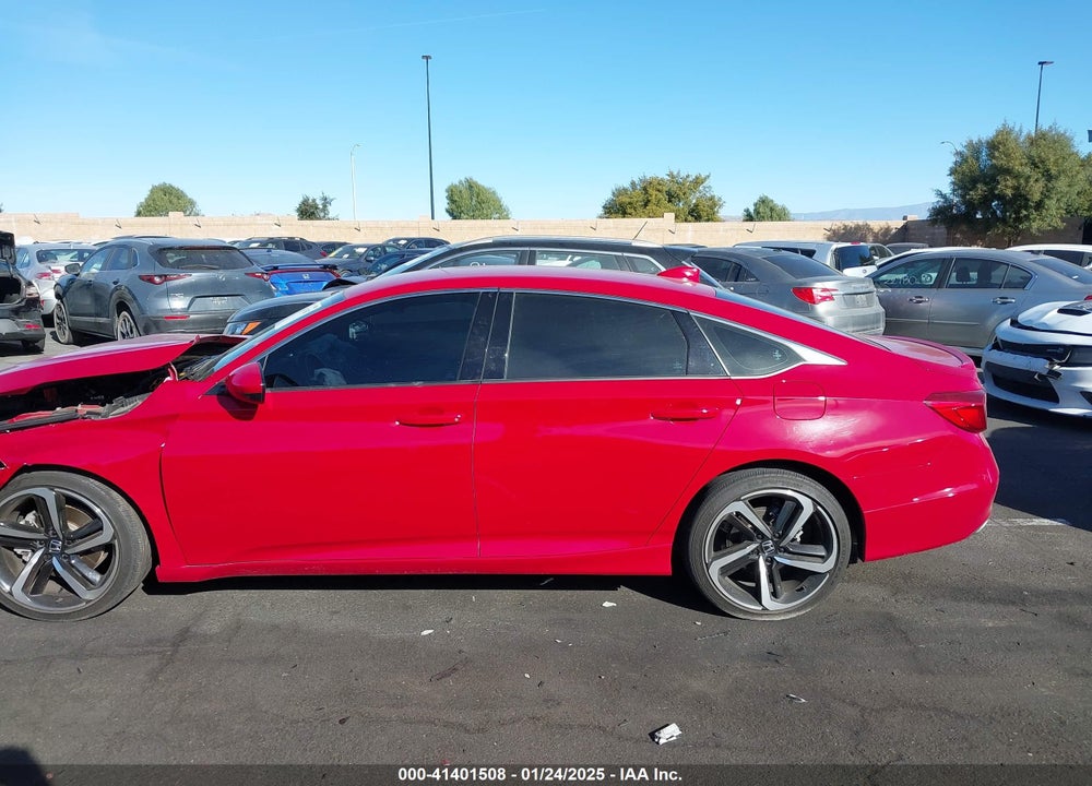 2018 HONDA ACCORD SPORT VIN: 1HGCV1F39JA135562