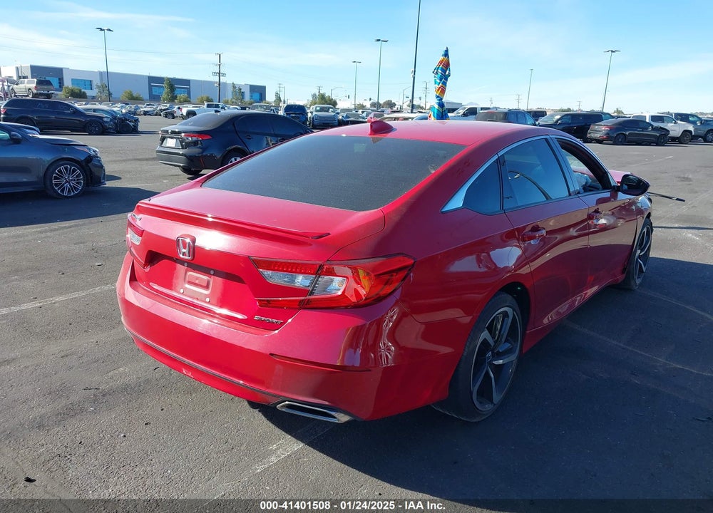2018 HONDA ACCORD SPORT VIN: 1HGCV1F39JA135562