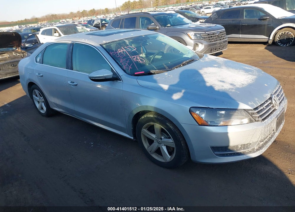 2012 VOLKSWAGEN PASSAT 2.5L SE VIN: 1VWBP7A36CC099090